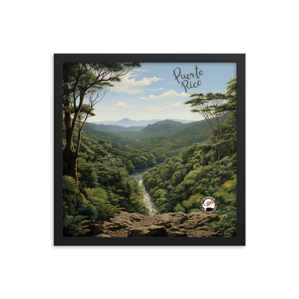 El Yunke Póster en papel fotográfico con marco