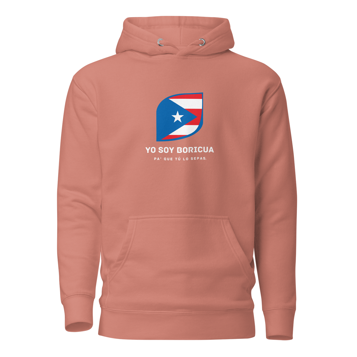 Sudadera con capucha Yo Soy Boricua Pa’ Que Tú Lo Sepas unisex