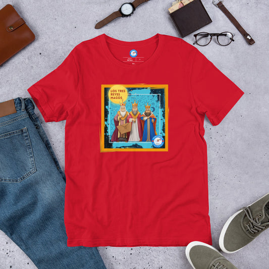 Los Tres Reyes Magos Boricua Pa' Que Tu Lo Sepas Unisex t-shirt