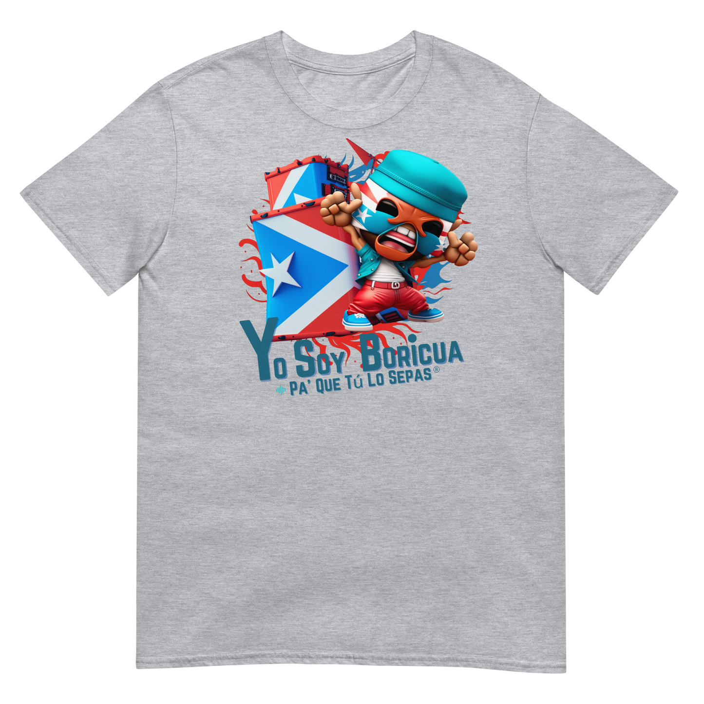 Yo Soy Boricua Pa’ Que Tú Lo Sepas | B-Boy (HypeMan) Light Camiseta Manga corta unisexCamiseta de manga corta unisex