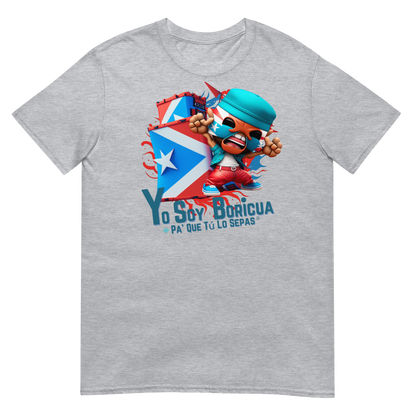 Yo Soy Boricua Pa’ Que Tú Lo Sepas | B-Boy (HypeMan) Light Camiseta Manga corta unisexCamiseta de manga corta unisex