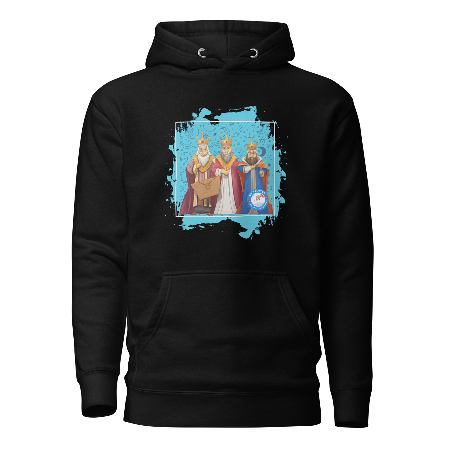 Los Tres Reyes Magos Yo Soy Boricua Pa’ Que Tú Lo Sepas Unisex Hoodie