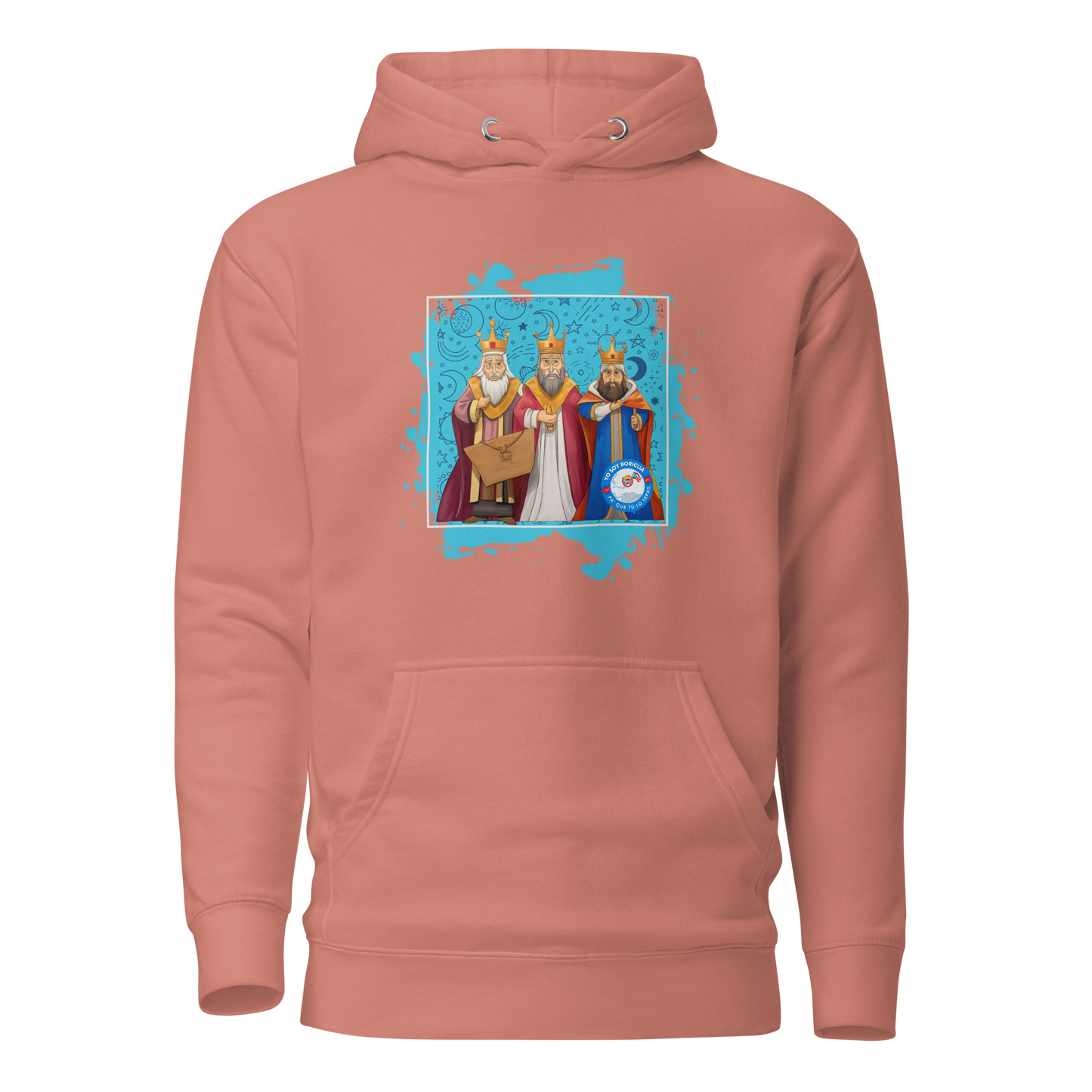 Los Tres Reyes Magos Yo Soy Boricua Pa’ Que Tú Lo Sepas Unisex Hoodie