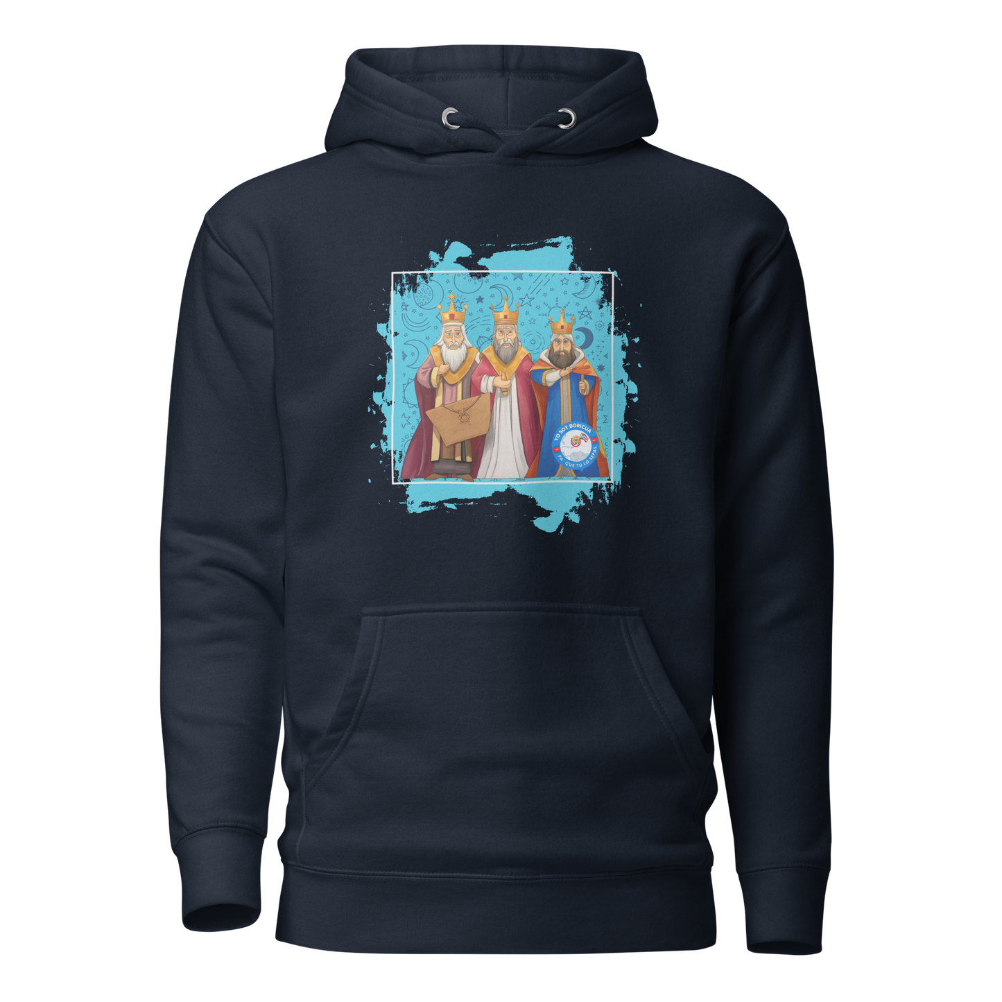 Los Tres Reyes Magos Yo Soy Boricua Pa’ Que Tú Lo Sepas Unisex Hoodie