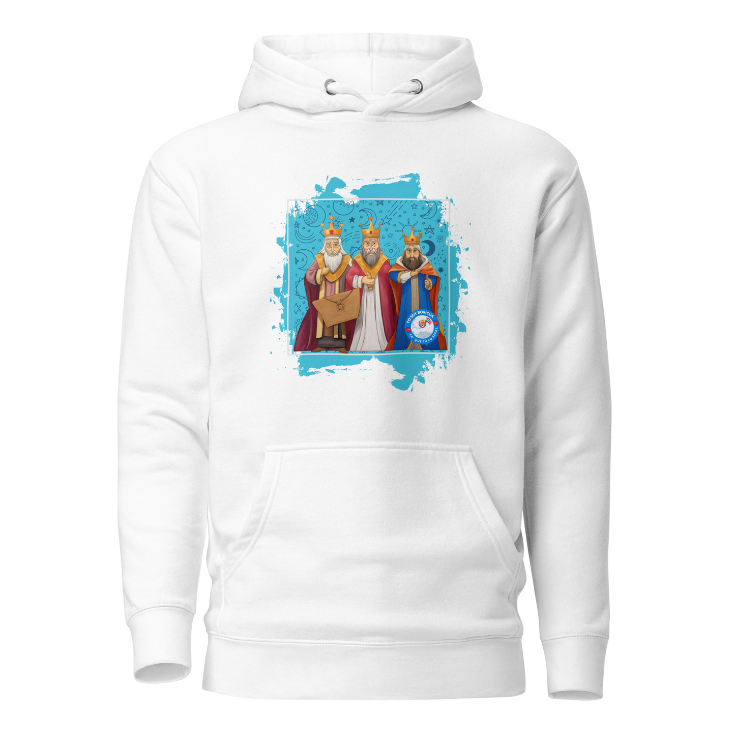 Los Tres Reyes Magos Yo Soy Boricua Pa’ Que Tú Lo Sepas Unisex Hoodie