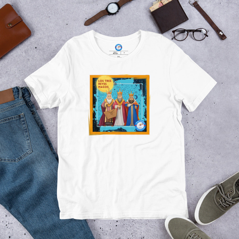 Los Tres Reyes Magos Boricua Pa' Que Tu Lo Sepas Unisex t-shirt