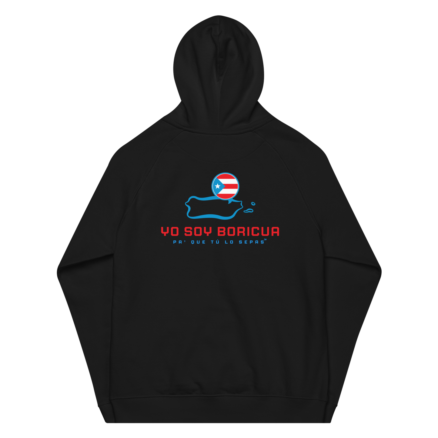 Yo Soy Boricua Pa’ Que Tú Lo Sepas | Sudadera con capucha eco unisex