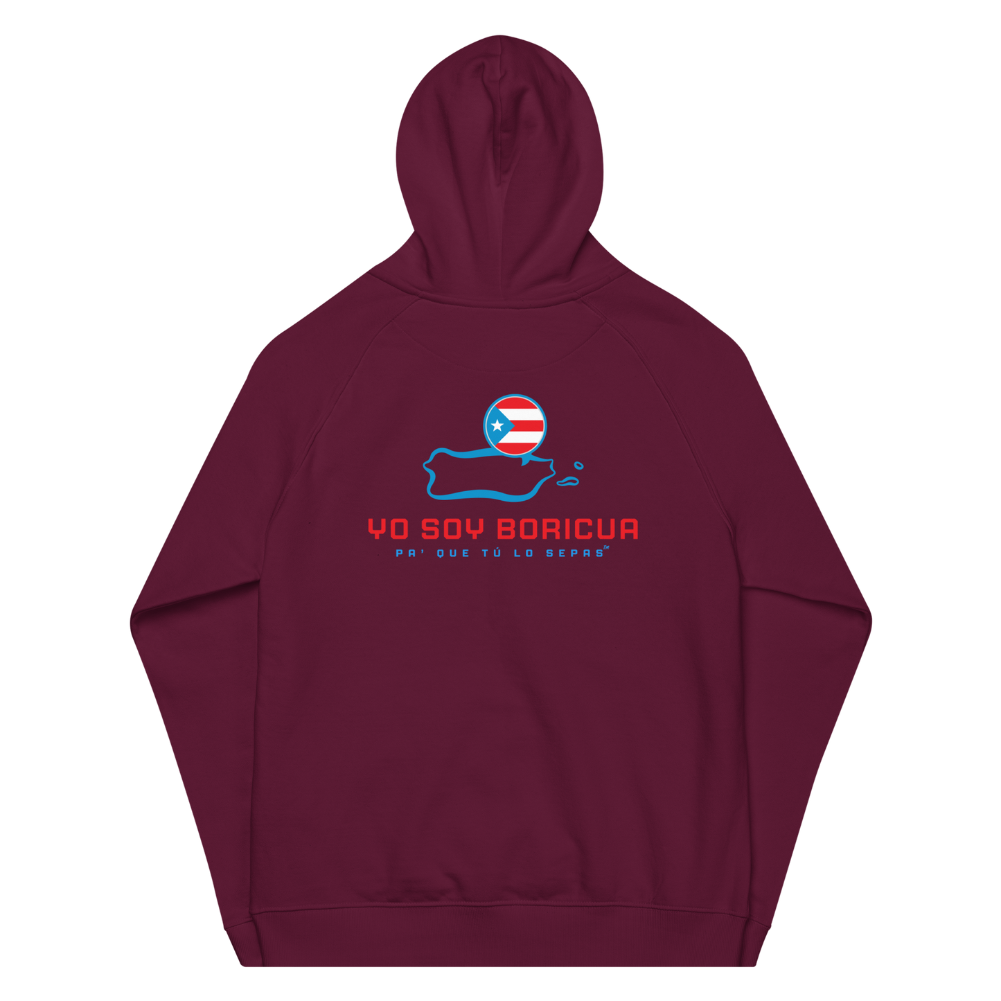 Yo Soy Boricua Pa’ Que Tú Lo Sepas | Sudadera con capucha eco unisex