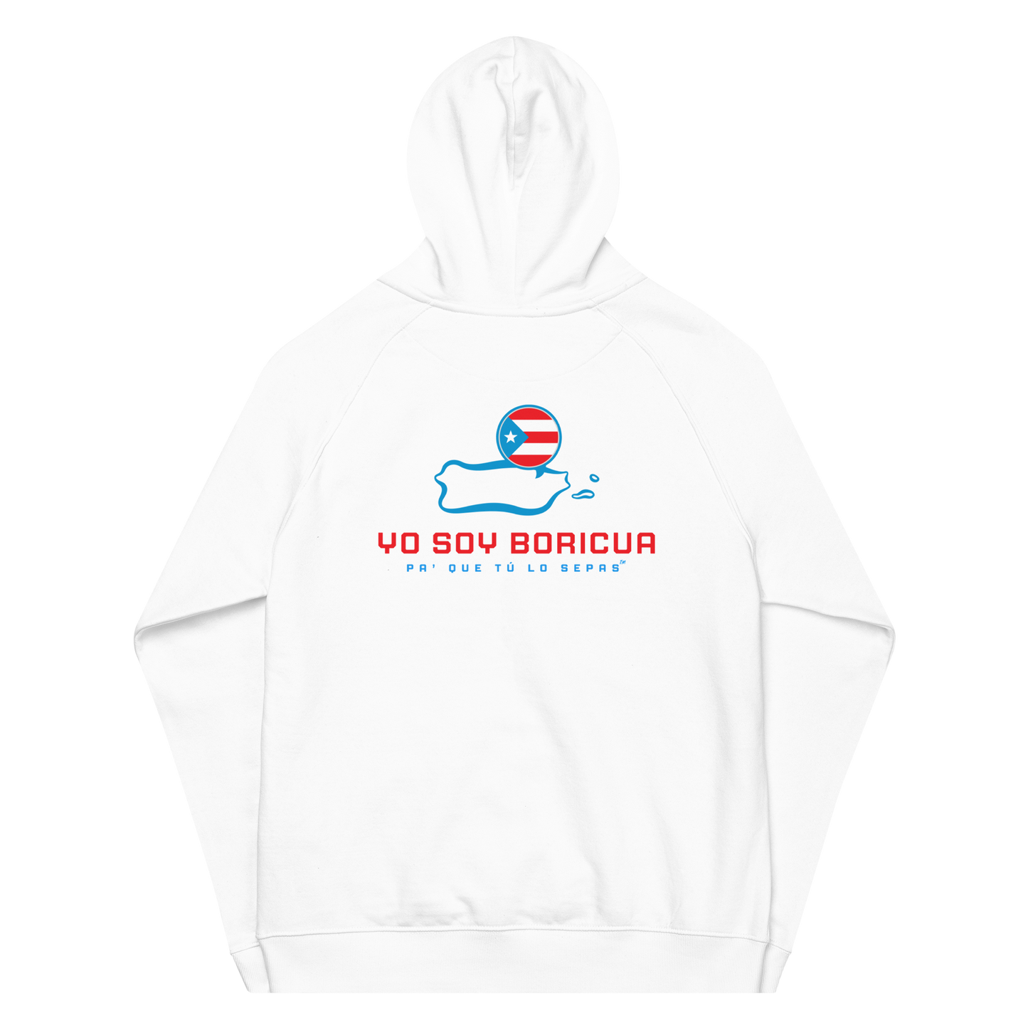 Yo Soy Boricua Pa’ Que Tú Lo Sepas | Sudadera con capucha eco unisex