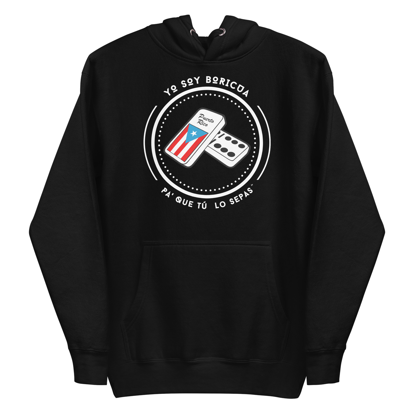 Yo Soy Boricua Pa’ Que Tú Lo Sepas | Sudadera con capucha unisex