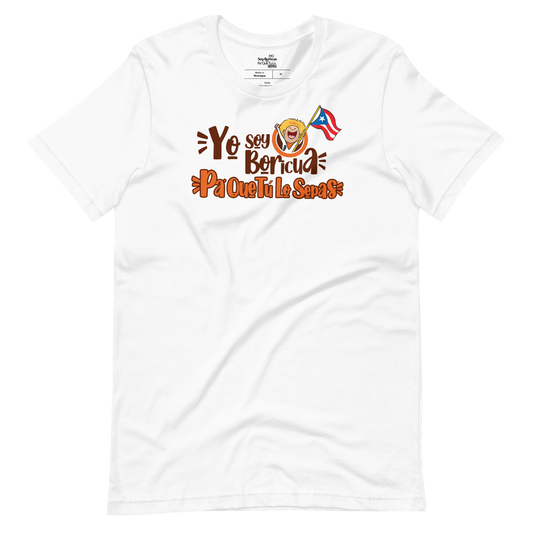 Yo Soy Boricua Pa’ Que Tú Lo Sepas | Camiseta unisex (Tierra)