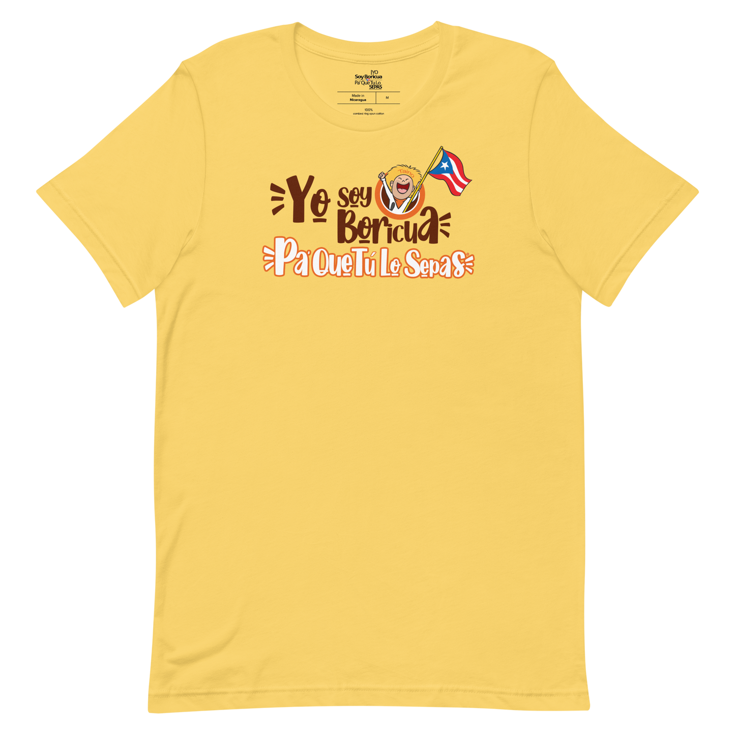 Yo Soy Boricua Pa’ Que Tú Lo Sepas | Camiseta