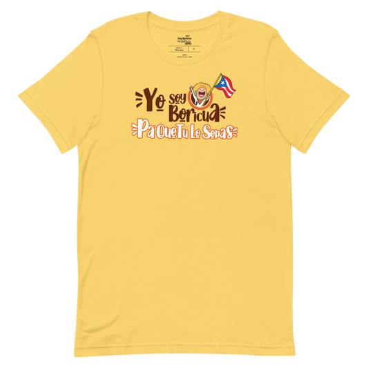 Yo Soy Boricua Pa’ Que Tú Lo Sepas | Camiseta